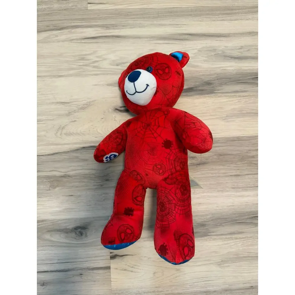 Marvel Spider-Man Build A Bear Superhero All Over Print Plush Doll Stuffed 16